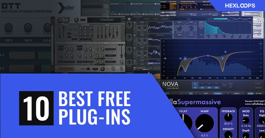 10 Best Free VST Plugins For Music Producers